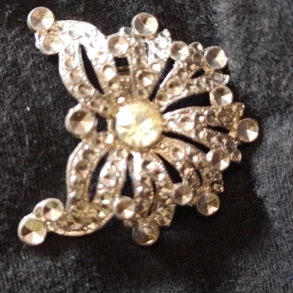 Art Deco Elven brooch
